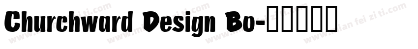 Churchward Design Bo字体转换